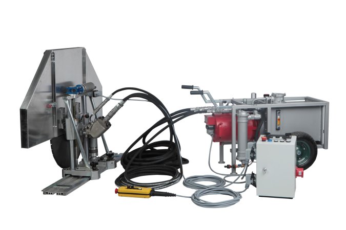 Büyük hidrolik ünitesi